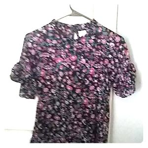 A colorful dress with flowers